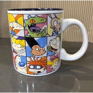 Nickelodeon Cartoon Mug Coffee Tea Large SpongeBob Rugrats Fairly OddParent
